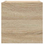 Vegghengt Tv-Benk Sonoma Eik 30,5X30X30 Cm