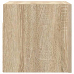 Vegghengt Tv-Benk Sonoma Eik 30,5X30X30 Cm