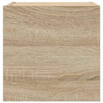 Vegghengte Tv-Benker 2 Stk Sonoma Eik 30,5X30X30 Cm
