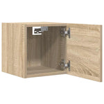 Vegghengte Tv-Benker 2 Stk Sonoma Eik 30,5X30X30 Cm
