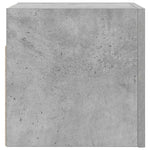 Vegghengte Tv-Benker 2 Stk Betonggrå 30,5X30X30 Cm