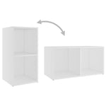Tv-Benk Hvit 72X35X36,5 Cm Konstruert Tre