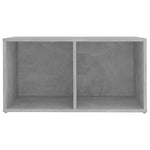 Tv-Benk Betonggrå 72X35X36,5 Cm Konstruert Tre