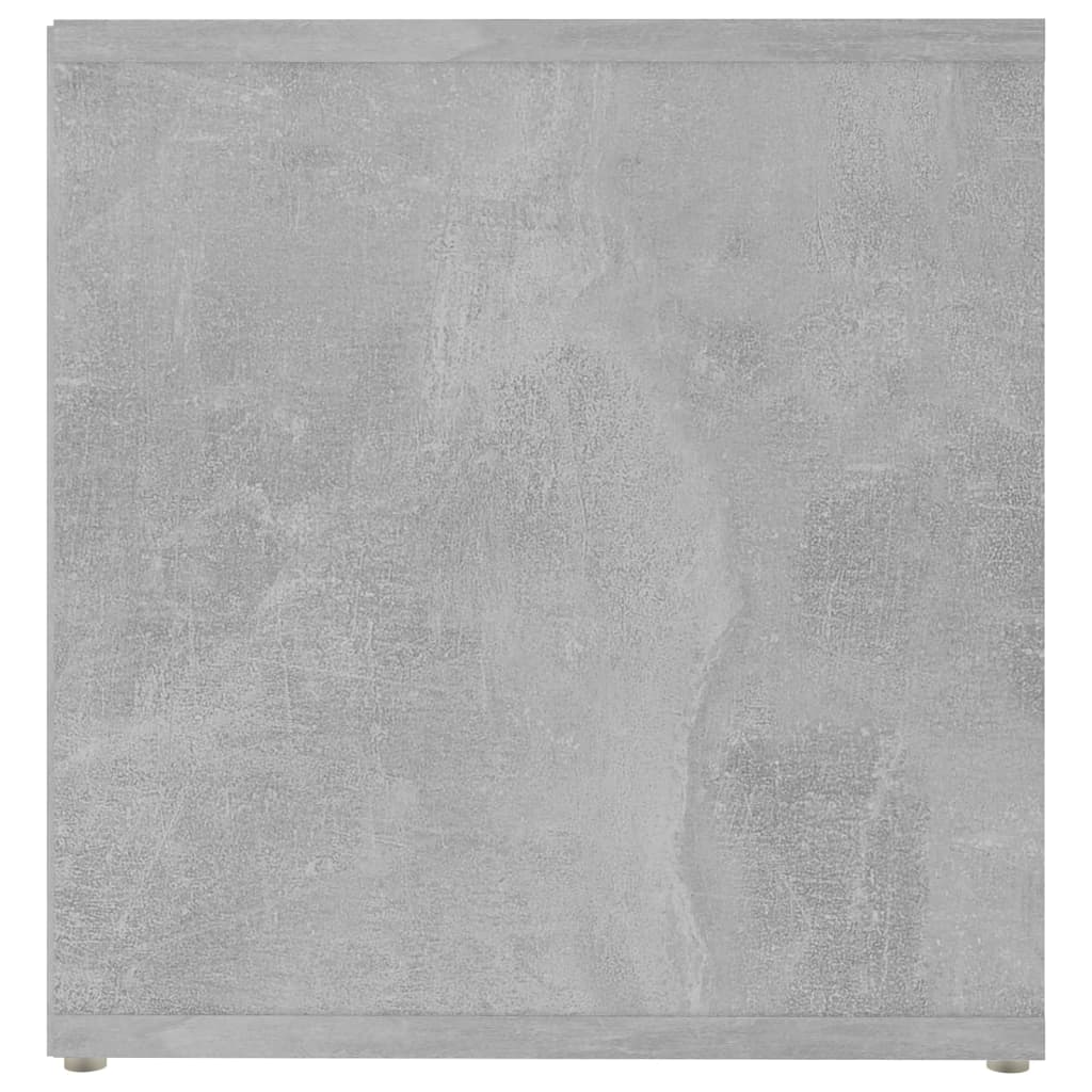 Tv-Benk Betonggrå 72X35X36,5 Cm Konstruert Tre