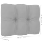 Hagesofa Med Puter 2 Seter Heltre Furu