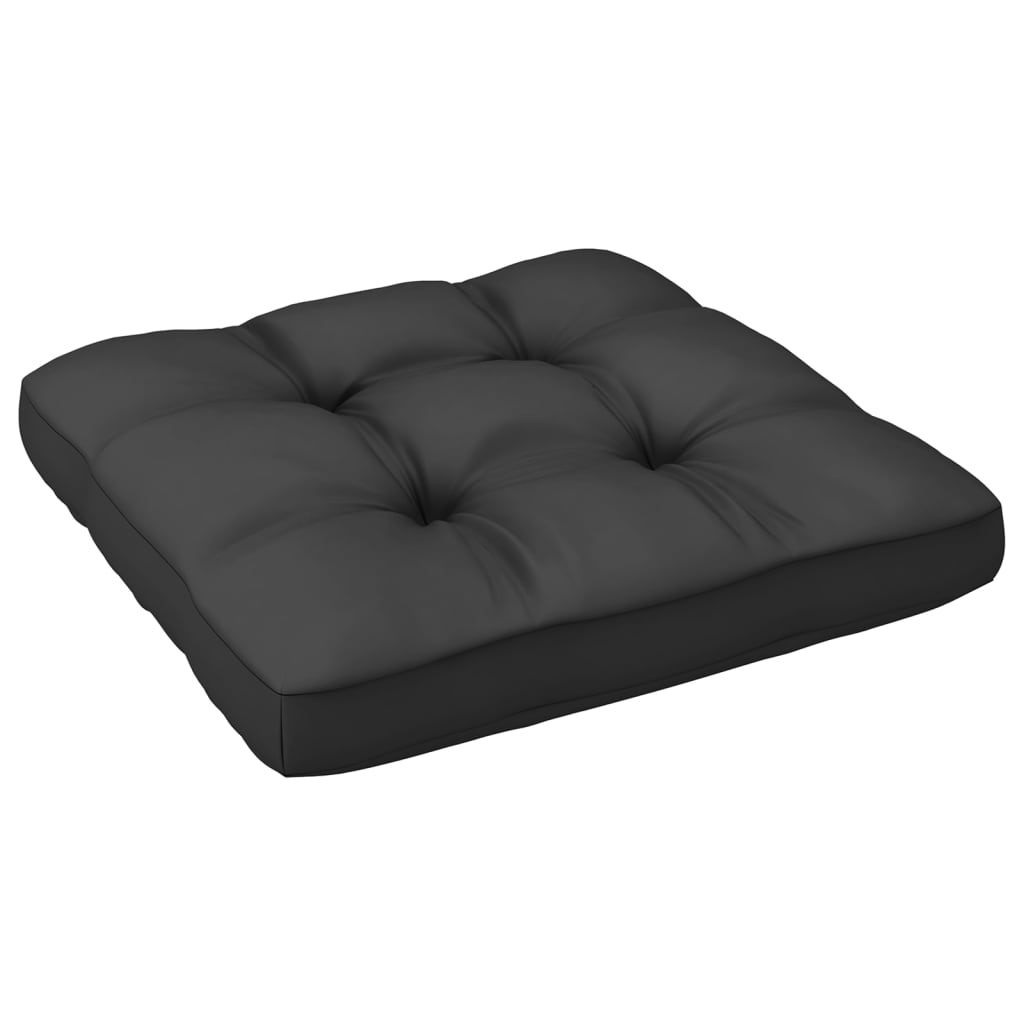 2-Seters Hagesofa Med Puter Hvit Heltre Furu