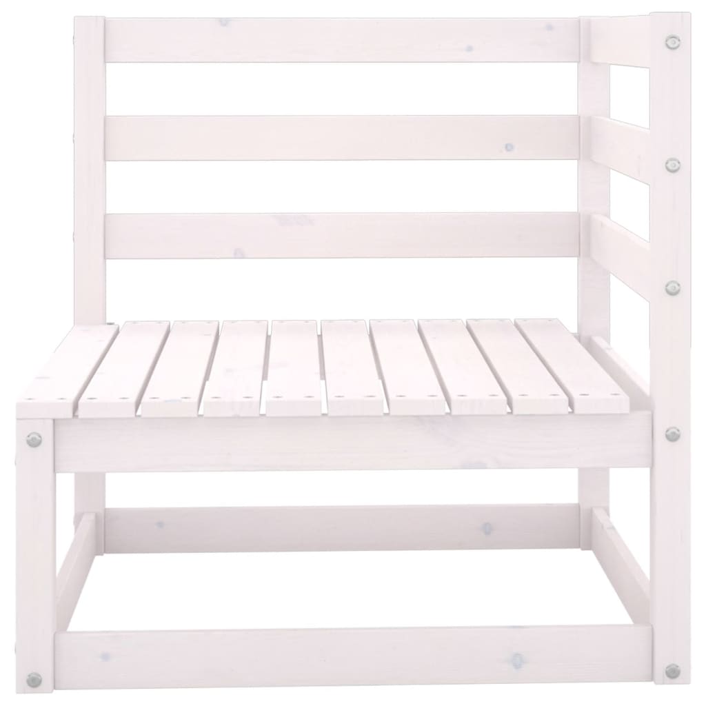 Hagesofagruppe Med Puter 2 Deler Hvit Heltre Furu