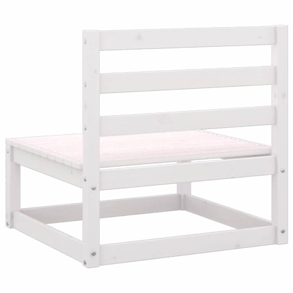 Hagesofagruppe Med Puter 2 Deler Hvit Heltre Furu
