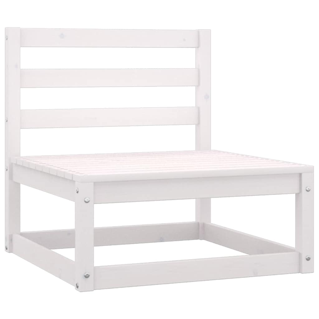 Hagesofagruppe Med Puter 3 Deler Hvit Heltre Furu