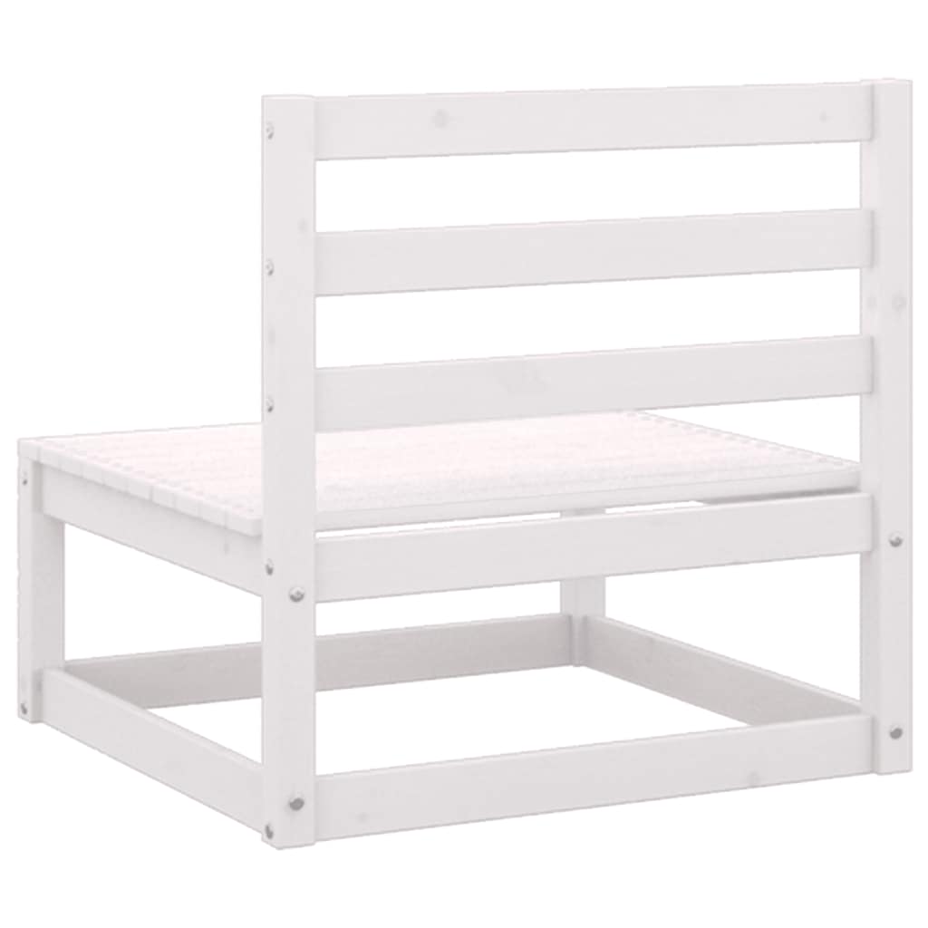 Hagesofagruppe Med Puter 3 Deler Hvit Heltre Furu