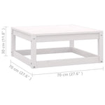 Hagesofagruppe Med Puter 3 Deler Hvit Heltre Furu