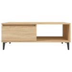 Salongbord Sonoma Eik 90X60X35 Cm Konstruert Tre