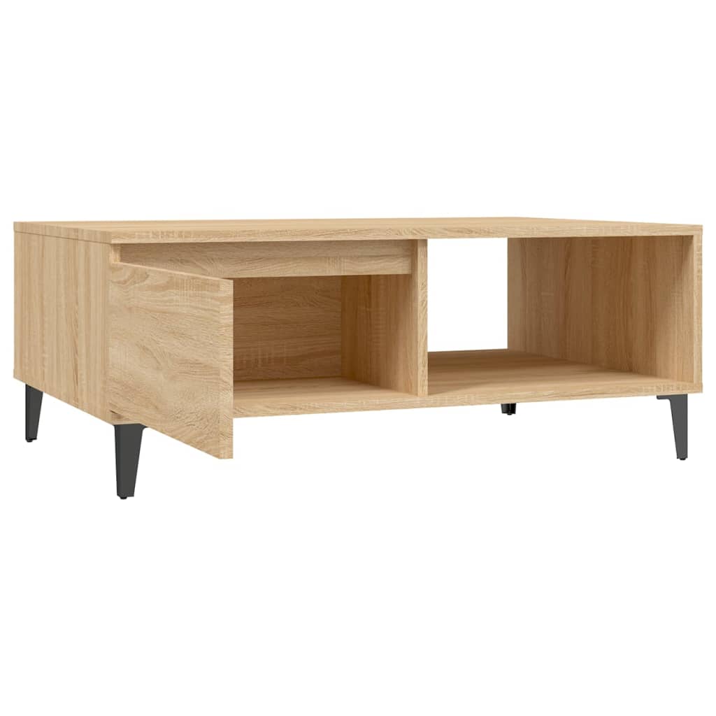 Salongbord Sonoma Eik 90X60X35 Cm Konstruert Tre