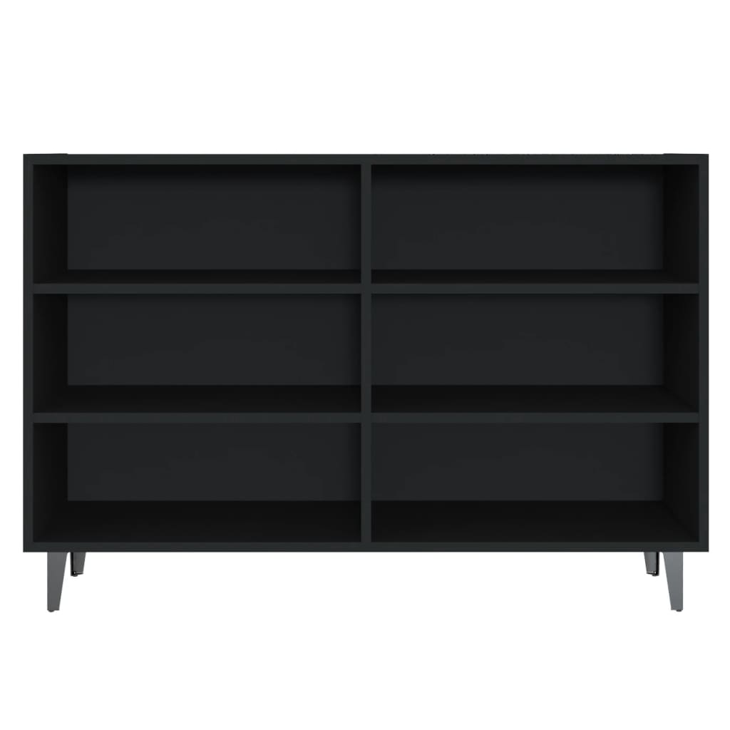Skjenk Svart 103,5X35X70 Cm Konstruert Tre