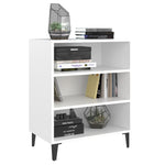 Skjenk Hvit 57X35X70 Cm Konstruert Tre