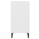 Skjenk Hvit 57X35X70 Cm Konstruert Tre
