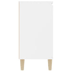 Skjenk Hvit 101X35X70 Cm Konstruert Tre