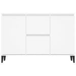 Skjenk Hvit 104X35X70 Cm Konstruert Tre