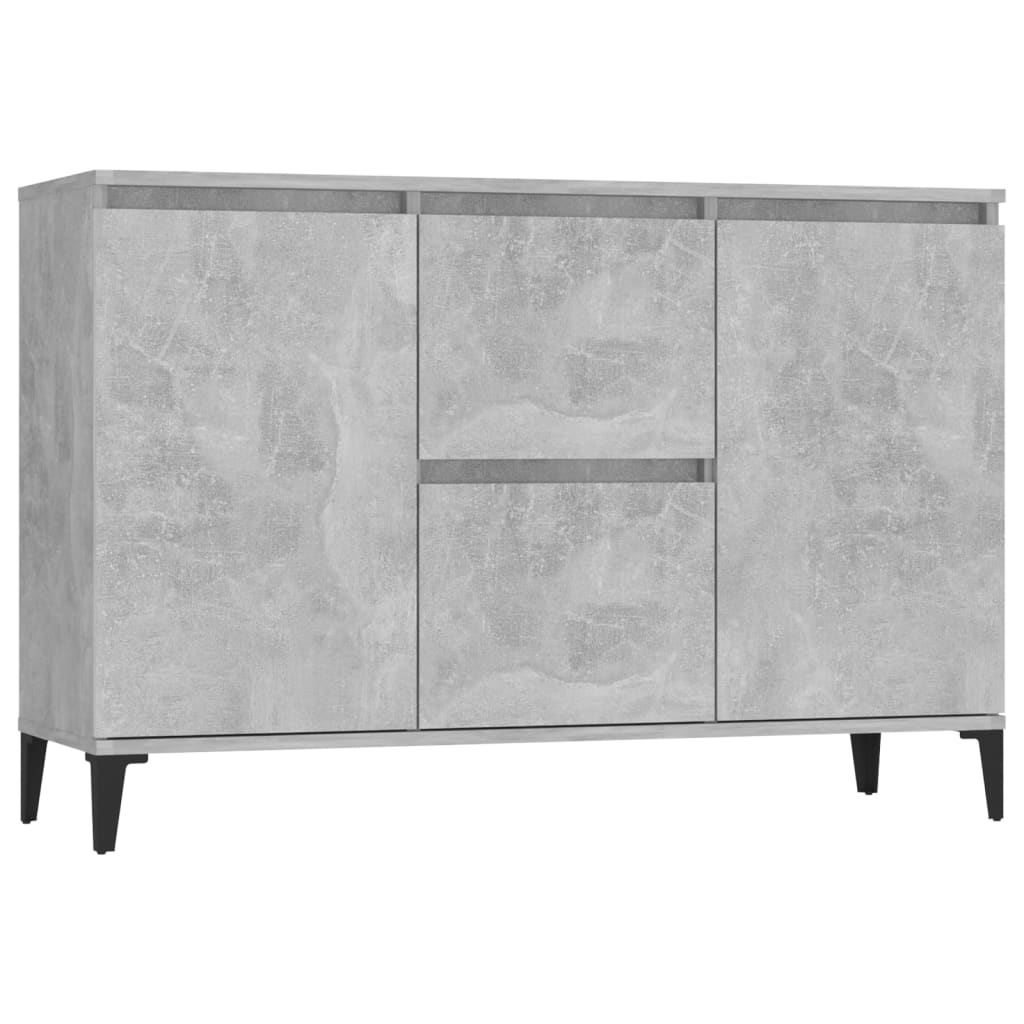 Skjenk Grå 104X35X70 Cm Konstruert Tre