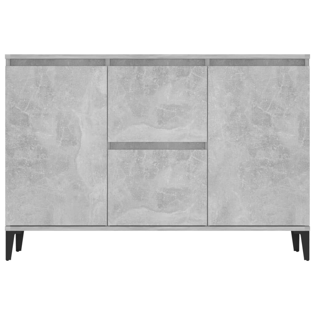 Skjenk Grå 104X35X70 Cm Konstruert Tre