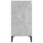 Skjenk Grå 104X35X70 Cm Konstruert Tre