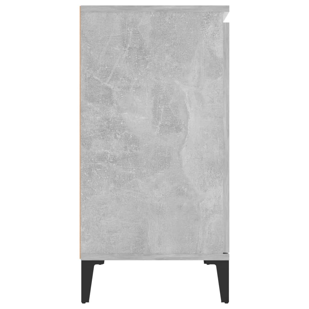 Skjenk Grå 104X35X70 Cm Konstruert Tre