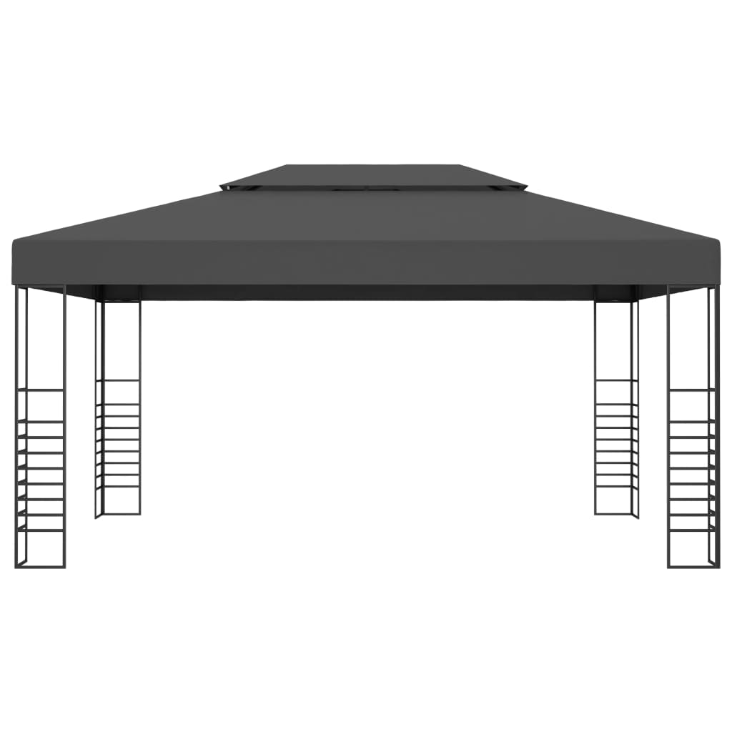 Paviljong Med Led-Lysslynge 3X4 M Antrasitt