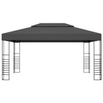 Paviljong Med Led-Lysslynge 3X4 M Antrasitt