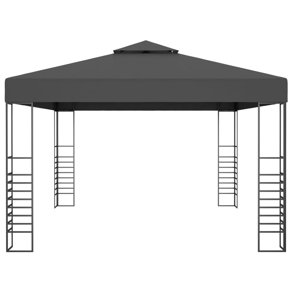 Paviljong Med Led-Lysslynge 3X4 M Antrasitt