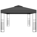 Paviljong Med Led-Lysslynge 3X4 M Antrasitt
