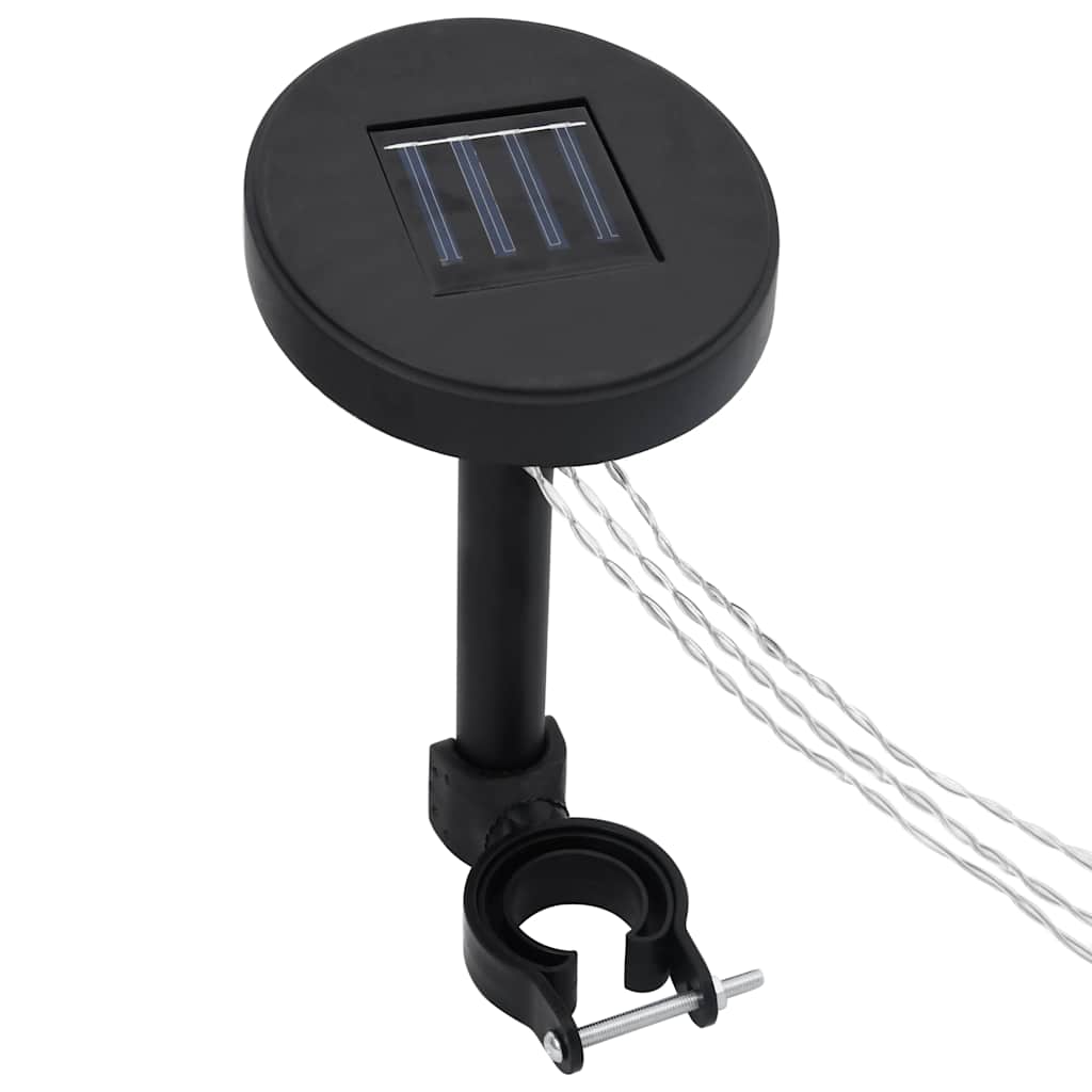 Paviljong Med Led-Lysslynge 3X3 M Gråbrun