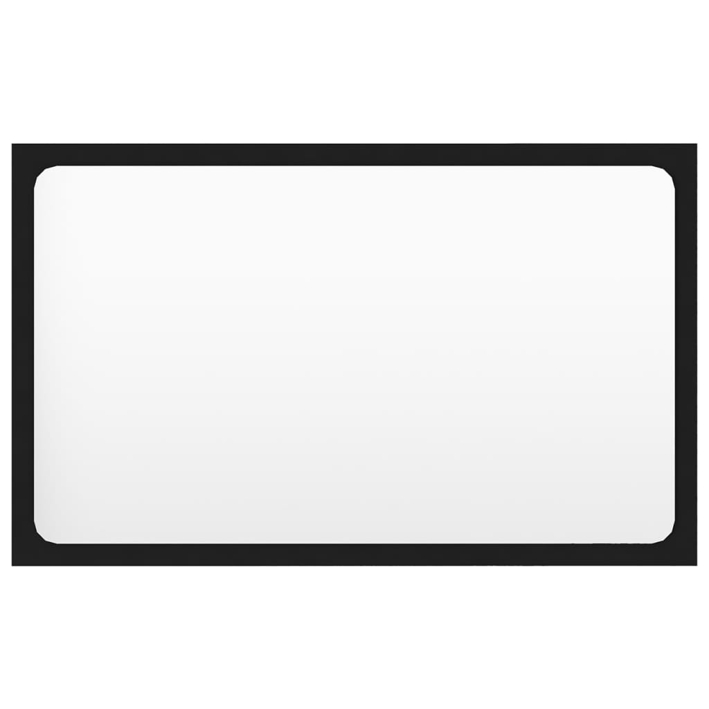 Baderomsmøbelsett Svart Sponplate