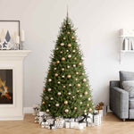 Julekulesett 120 Deler Med Topp Og 300 Led Rosa Gull