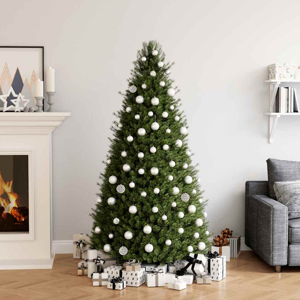 Julekulesett 100 Deler Hvit