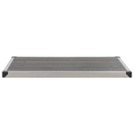 Hagedusj Med Grått Dusjbrett 220 Cm Aluminium