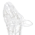 Julereinsdyrfamilie Akryl 300 Led 160 Cm Kaldhvitt