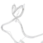 Reinsdyr Og Slede Julepynt Utendørs 252 Lysdioder