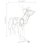 Julelysdekorasjon Reinsdyr 3 Deler 229 Leds