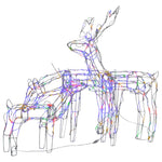 Julelysdekorasjon Reinsdyr 3 Deler 229 Leds