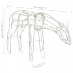 Julelysdekorasjon Reinsdyr 3 Deler 229 Leds