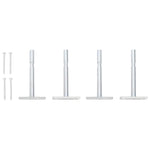 Veggmonterte Skuffehyller 2 Stk Svart 60X23,5X10 Cm Mdf