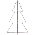 Juletre Kjegle 200 Led Innendørs Og Utendørs 98X150 Cm