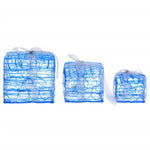 Dekorative Julegaveesker 3 Stk Akryl Kaldhvitt