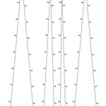 Soldrevne Lysslynger 2Stk 2X200 Led Kaldhvit Innendørs Utendørs