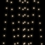 Soldrevne Lysslynger 5Stk 5X200 Led Kaldhvit Innendørs Utendørs