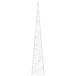 Dekorativ Led-Lyskjegle I Akryl Blå 60 Cm