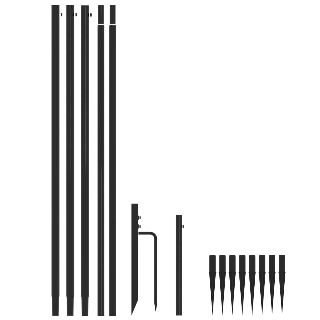 Led Juletre Innendørs Utendørs 576 Lysdioder Blå 3,6 M