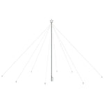 Led Juletre Innendørs Utendørs 800 Leds Blå 5 M