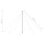 Led Juletre Innendørs Utendørs 800 Leds Blå 5 M