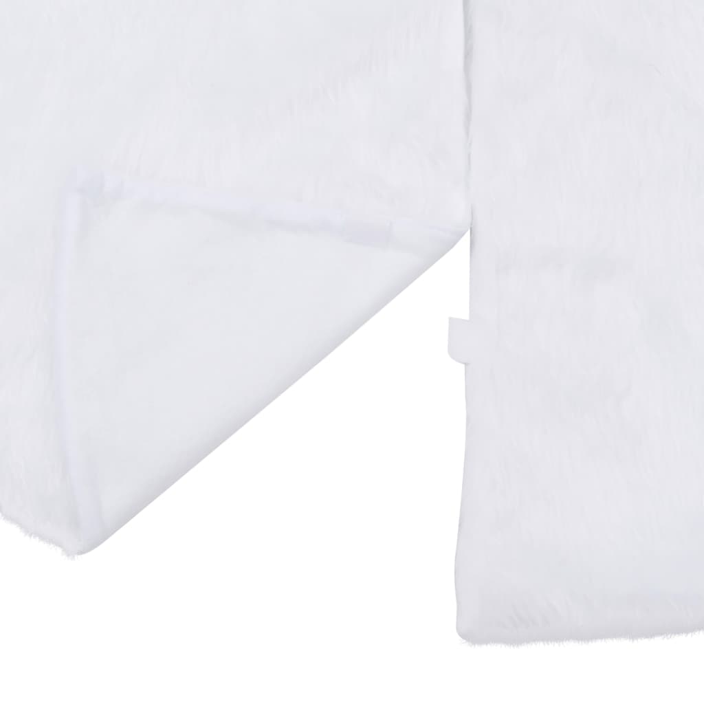 Juletreskjørt Hvit 122 Cm Fuskepels